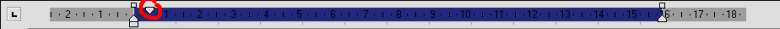 AbiWord Image rulersfirstindent.png